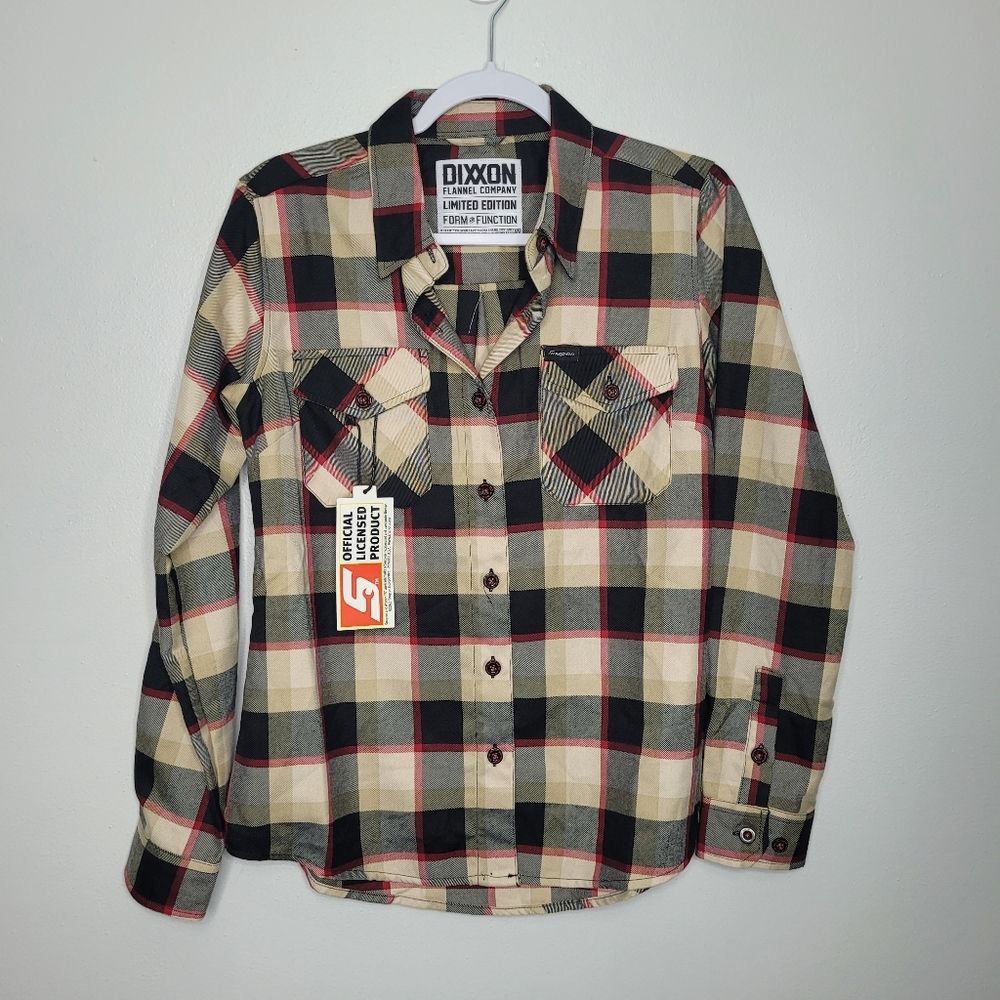 Dixxon Flannel Limited Edition Snap-On Tools Long Sleeve Shirt Flannel Medium